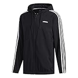 adidas Unisex 3 Stripes Hoodie Training Wind Jacket, M