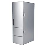 MiniküHlschrank, Zwei Dosen GeträNkevolumen Usb Power Mini KüHlschrank KüHleres Und WäRmeres Thermoelektrisches System Tragbarer AutoküHlschrank für Den BüRogebrauch Im R