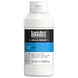 Liquitex 5308 Professional Gesso, Grundierung für Acrylfarben, licht und alterungsbeständiger Primer, gebrauchsfertig - 237ml Flasche, weiß