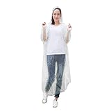 Zilosconcy Regenponcho mit Kapuze Regen Poncho Notfall-Poncho Regenmantel Regenjacke Regencape, Sparset Einweg-Notfallponchos, Notfall-Regenponchos für Konzert, Camping, Outdoor, Festival (6 Color)