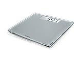 Soehnle digitale Personenwaage Style Sense Comfort 400 Silver, extragroße, starke und extraflache Personen Digitalwaage, formschöne Waage mit LCD-Anzeig