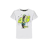 Valentino Rossi T-Shirt Comic Bike,4/5,Weiß,