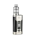 Original Wismec Sinuous P228 Promodore 228W TC Mod With Elabo 4.6ml Tank Silb