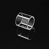 Qingtian-ceg Ersatz Pyrex Glasrohr Fit for IJOY Tornado RDTA 5 ml-Behälter (Farbe : Klar)