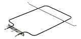 DREHFLEX - Oberhitze/Heizung/Heizelement - passend für diverse Bauknecht/Whirlpool/Ignis/Functionica Herde/Backofen - passend für Teile-Nr. 481925928792