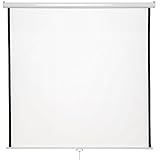 TecTake Heimkino Beamer Leinwand | HDTV & 3D tauglich | - Diverse Modelle - (203x203cm | Nr. 402083)