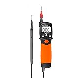 NLKDD Digitaler Stift Multimeter Handheld Auto Range Spannungswiderstandstester LCD 2000 Zählt die elektronische Spannung