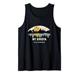 Mt Shasta California, Kalifornien, Urlaubssouvenir Tank Top