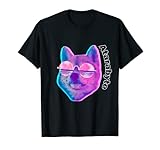 Shiba Inu Vaporwave T-S