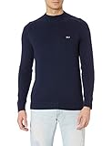 Tommy Jeans Herren TJM SOLID Mock Neck Sweatshirt, Blau (Black IRIS CBK), X-Large (Herstellergröße:XL)