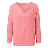 NP S-XL Bluse Hemden Frauen Frühling Grau Grün Rosa Rot Gelb Basis Lang
