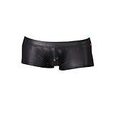 JFSFAS Schlafanzughose Herren m badeslip Herren XL Unterhosen Herren Baumwolle Boxershorts Herren Shorts Herren Outdoor Herren Slip microfaser transparent A3 Schwarz S