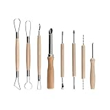 CREACEC Halloween Kürbis Schnitzwerkzeug Set, Teilig Professionelles Kürbis Schneidezubehör Gemüse Obst Schnitzwerkzeuge Messer,B