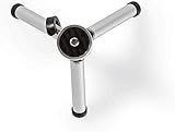 TronicXL TP10B 1/4 Zoll 3/8 Tripod Baustativ Stativ für Laser Nivelliergerät Linienlaser Kreuzlinienlaser MESTEK BlueRidge HANMATEK TROTEC Bosch Quigo Plus Home and Garden PLL 360 GALAX PRO