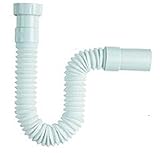 Abfallfalle 1 1/12 bis 40/50 mm - Universal - Flexi Ablaufgarnitur, Wanne, Spüle - Flexible Rohrverbindung