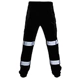 Herren Freizeithose Hose Four Seasons Einfarbig Allgleiches Slim Fashion Sport Overall mit Taschen und Kordelzug XX-Larg