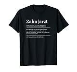 Herren Zahnarzt Lustige Bedeutung Humor Zahn T-S