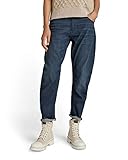 G-STAR RAW Damen Arc 3D Boyfriend Jeans, Schwarz (Worn in leaden C922-C776), 24W / 28L