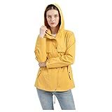 Funktionsjacke Damen Wasserdicht Atmungsaktiv Leicht Allwetterjacke Sport Regenjacke Jacket Leicht Lang Jacke 3 In 1 Schwarz Outdoorjacke Große Größe Parka Übergangsjacke Winterjacken R