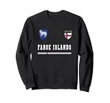 Faroe Islands Sport/Fußball-Trikot mit Flagge, Fußball Sw