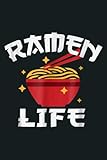 Ramen Noodle Anime Ramen Life Tshirt: Notebook Planner - 6x9 inch Daily Planner Journal, To Do List Notebook, Daily Organizer, 114 Pag