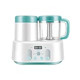 XTZJ Baby-Food Maker, Baby-Food-Prozessor-Mixer und Dampfer, Multifunktions-Baby-Lebensmittelschleifungsmühlen, automatische Kochen, schnelle Hitze, machen gesundes Püree-Lebensmittel for Baby