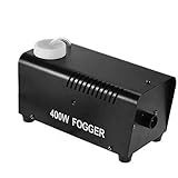 ZDAMN Rauchmaschine 400W Fernbedienung Fogger Home Party Bühne Nebel Maschine Rauchwerfer Stage Fog Machine (Farbe : Black, Size : US)