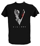 Vikings T Shirt Herren Kinder Ragnar Lagertha Fanartikel Serien Tshirt, Herren - M