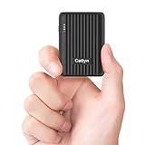 Powerbank 10000mAh, PD 18W QC 3.0 Schnelles Aufladen Ultraleicht Externer Akku Dual Outputs und (USB C+Micro) Eingänge USB C Power Bank Klein für Handy Phone 11 Pro/11/Xs Max, Samsung, Tablets usw