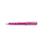 LAMY safari Füllhalter 013 – Moderner Füller in der Farbe Pink mit ergonomischem Griff und zeitlosem Design – Federstärke M