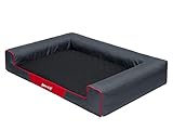 Haustierbett Hundeliegen Kissen Hundebett Liegen Hundekissen Bett Sofa Hundekorb Tierbett Hundesofa: Dunkel Braun, XXL - 118 x 78