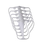 Halterungen, 3D Silicone Innerer Halterung, Komfortables Wiederverwendbarer Waschbar Bracket, Internes Stützrahmennasenloch kann Sanft Atmen (5pcs)
