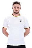 FILA Vintage Flank - Herren Deutschland-T-Shirt - Weiß - S