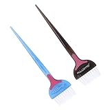 Minkissy 2 Stück Haarfarbe Pinsel Balayage Pinsel für Haartönung Färben Färberapplik