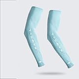 Guoz Arm Sleeves Anti-UV-Sonnenschutz,Sommer Ärmlinge Arm Ärmel rutschfest Sport Sleeves UV Sonnenschutz für Radsport Laufen L/XL