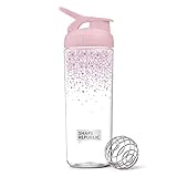 Shape Republic BlenderBottle | optimal geeignet als Eiweiß Shaker, Protein Shaker, Wasserflasche | Trinkflasche mit BlenderBall | BPA frei | Fassungsvermögen 820 ml | mit Messskala | R