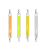 Glühbirnen R7S LED ，Röhre 118MM 20W Halogenlampe ersetzen 80W J118 Lampe Diode Spotlight 110 2er-Pack Wechseln Sie die LED-Lampe (Farbe : Blau) Glühb