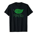 Vegan Plant Based Plant Power Graphic Green Leaf T
