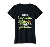 Damen Ich Bin Die Verrückte Mit Den Schildkröten T-S