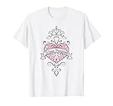 'Wiesn' Prinzessin Tattoo Herz Krone Oktober Fest Bayern T-S