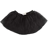 REDSTAR FANCY DRESS Neon-Tutu-Rock für Damen, 80er-Jahre-Party-Outfit, Junggesellinnenabschied, Lauf-Kostüm, 1980er Jahre Gr. 34-38, Schw