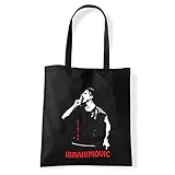 Art T-Shirt, Schultertasche Zlatan Ibrahimovic, Shopper, Meer, freddie-bag-blk, Schwarz, freddie-bag-blk Einheitsgröß