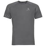 Odlo Herren T-shirt s/s crew neck ESSENTIAL, odlo steel grey, M