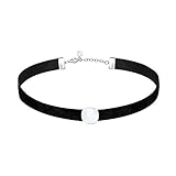 MORELLATO Damen-Halskette aus Choker 925 Sterlingsilber Katzenauge SAKK06