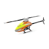 OMPHOBBY M2 Entdecken Sie den 3D-Hubschrauber BNF mit Zwei bürstenlosen Motoren mit Direktantrieb (Charm Orange)