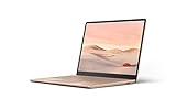 Microsoft Surface Laptop Go Ultra-Thin 12.4” Touchscreen Laptop (Sandstone) - Intel 10th Gen Quad Core i5, 8GB RAM, 128GB SSD, Windows 10 Home in S Mode, 2020 E