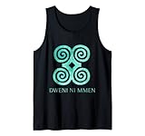 Andikra Symbols for Humility Dweni Ni Mmen Afrika Geschenkidee Tank Top