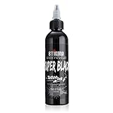 Stigma Tattoofarbe Schwarz Super Black 4OZ 120ml Profesionell Tätowierfarbe Tattootinte Tattoo Ink Tinte Zubehöre TI953-4OZ-S