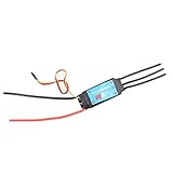 ESC Brushless, 20-60A Bidirektionales 1: 1-Fernbedienungsfahrzeug mit bürstenloser Zweiwege-ESC RC-Geschwindigkeitsregler für RC-Car-Ship-Unterwasserpropeller(60A)