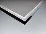 Platte aus PVC Hartschaum, 1000 x 500 x 5 mm weiß Zuschnitt alt-intech®